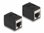 Attēls no Delock Adapter RJ45 jack to RJ45 jack Cat.6A black