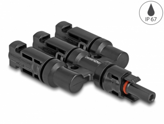 Picture of Delock DL4 Solar Connectors 1 x female to 3 x male