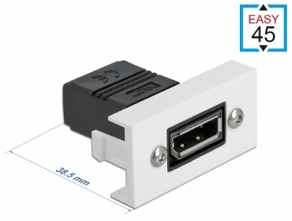 Изображение Delock Easy 45 DisplayPort Module straight 22.5 x 45 mm