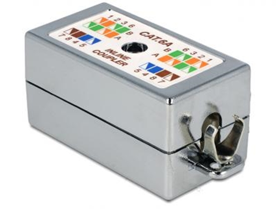 Picture of Delock Junction Box for network cable Cat.6A LSA toolless