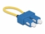 Attēls no Delock Optical Fiber loopback Adapter SC / UPC singlemode blue