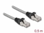 Picture of Delock RJ45 Cable Cat.6A U/FTP with metal jacket 0.5 m