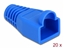 Attēls no Delock Strain relief for RJ45 plug blue 20 pieces