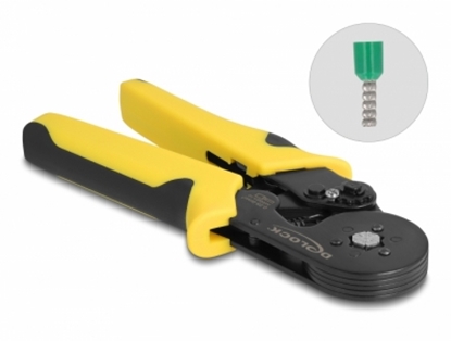 Изображение Delock Tool for crimping wire end ferrules self-adjusting - hexagon