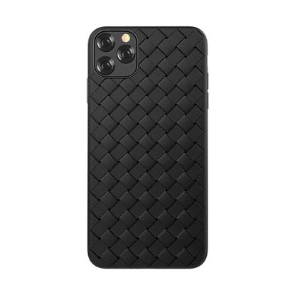 Attēls no Devia Woven Pattern Design Soft Case iPhone 11 Pro black