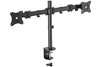 Picture of DIGITUS Universal Dual Monitor Stand with clamp mount