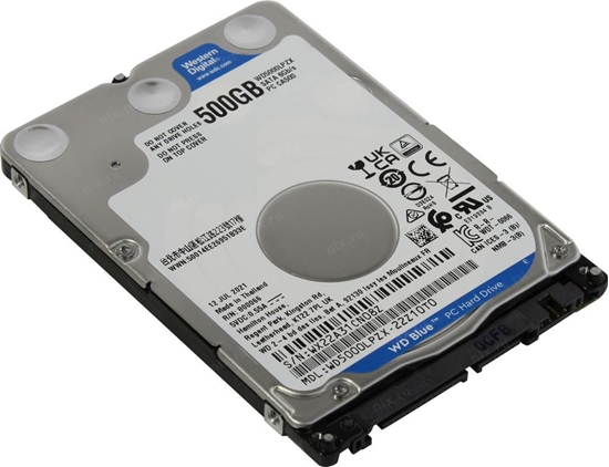 Picture of Dysk WD Blue 500GB 2.5" SATA III (WD5000LPZX)