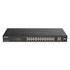 Изображение SWitch 440mm D-Link DGS-1100-26MPV2     2*Combo/24xGE PoE+ retail