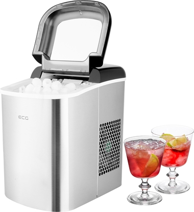 Attēls no ECG ICM 1253 Iceman Ice maker, Up to 12 kg of ice in a single day, 2 ice cube sizes