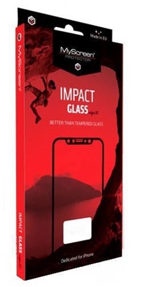 Attēls no Ekrano plėvelė MyScreen Impact Glass Edge 3D Galaxy Note 10+, plėvelė, juodu kraštu