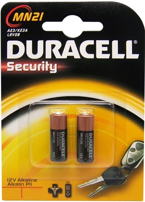 Picture of Elementai DURACELL 23A  2vnt., alkaline, 12V