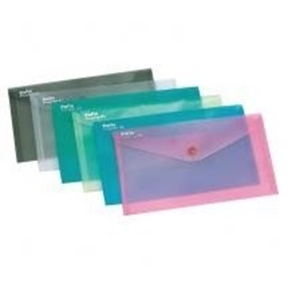 Attēls no Envelope with print, E65 / DL, plastic, various colors, transparent 0820-110