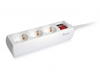 Изображение Equip 245551 power extension 1.5 m 3 AC outlet(s) Indoor White