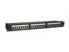 Picture of Equip 24-Port Cat.5e Shielded Patch Panel, Black