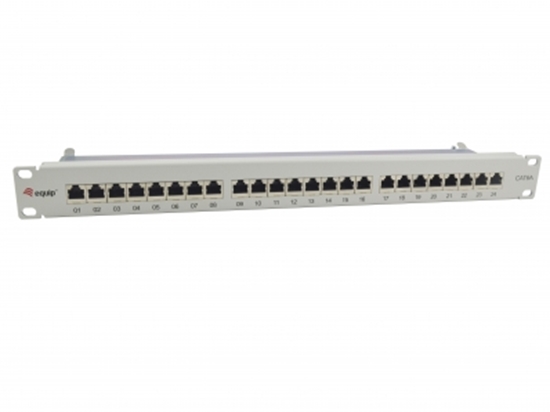 Picture of Equip 24-Port Cat.6A Shielded Patch Panel, Light Grey