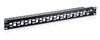 Picture of Equip 24-Port Keystone Cat.6A Shielded Patch Panel, Black