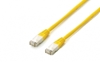 Изображение Equip Cat.6A Platinum S/FTP Patch Cable, 0.5m, Yellow