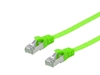 Изображение Equip Cat.6A U/FTP Flat Patch Cable, 2.0m, Green