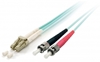 Picture of Equip LC/ST Fiber Optic Patch Cable, OM3, 10m