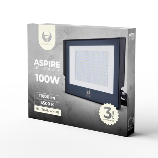 Picture of Forever Light Floodlight LED ASPIRE / 100W / 4500K / 11000lm / 230V