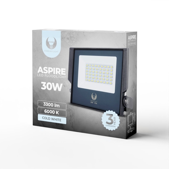 Picture of Forever Light Floodlight LED ASPIRE / 30W / 6000K / 3300lm / 230V