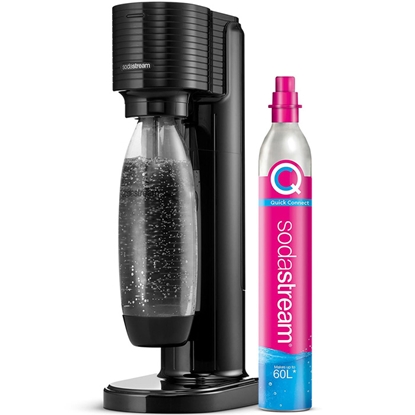 Picture of Gāzēto dzēr.pag. SodaStream Gaia Quick Connect melns