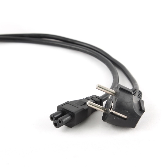 Picture of Gembird PC-186-ML12-1M power cable Black CEE7/7 C5 coupler