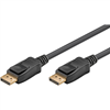 Изображение Goobay | DisplayPort connector cable 2.0 | Black | DP to DP | 2 m