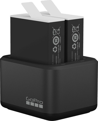 Attēls no GoPro Dual charger + 2 Enduro batteries Hero9/10/11/12 Black (ADDBD-211-EU)