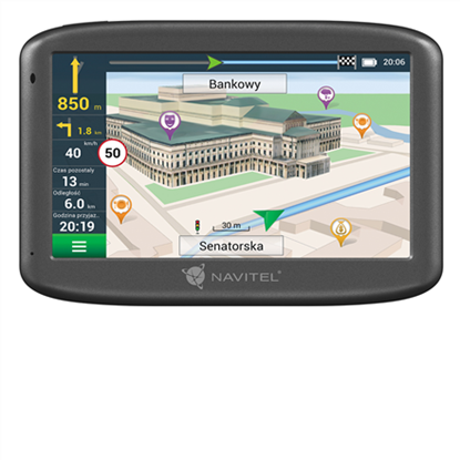 Picture of Navitel | E505 Magnetic | 5.0" TFT LCD 480 x 272 pixels pixels | GPS (satellite) | Maps included