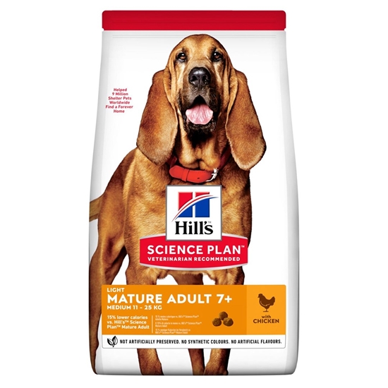 Picture of HILL'S Science plan canine adult light chicken dog - dry dog food - 14 kg