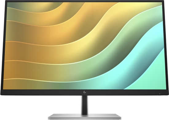 Picture of HP E27u G5 QHD Charging Monitor - 27" 2560x1440 QHD 350-nit 75Hz AG, IPS, USB-C(65W/15W)/HDMI/DisplayPort Daisy-Chain, 3x USB-A, RJ-45 LAN, height adjustable/tilt/swivel/pivot, 3 years