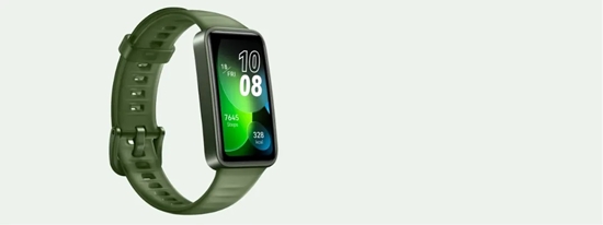 Picture of Huawei Band 8 AMOLED Wristband activity tracker 3.73 cm (1.47") Black, Green