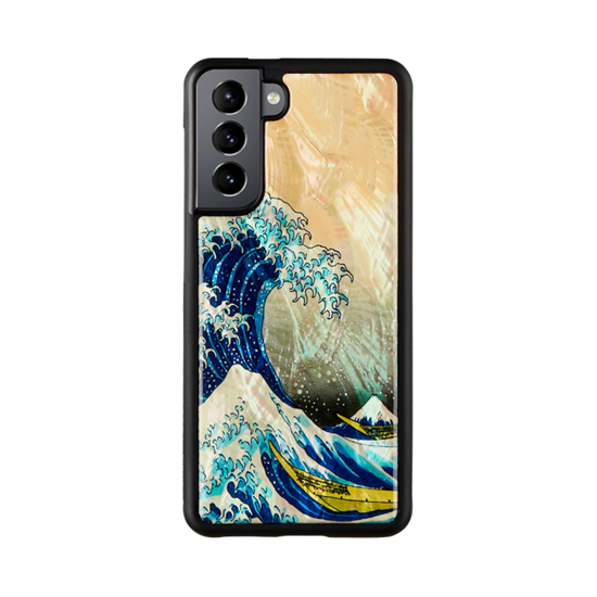 Picture of iKins case for Samsung Galaxy S21 great wave off