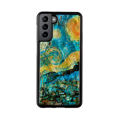 Attēls no iKins case for Samsung Galaxy S21+ starry night black