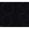 Picture of INDESIT | Hob | AAR 160 C | Vitroceramic | Number of burners/cooking zones 4 | Touch | Timer | Black