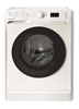 Picture of INDESIT | Washing machine | MTWSA 61294 WK EE | Energy efficiency class C | Front loading | Washing capacity 6 kg | 1151 RPM | Depth 42.5 cm | Width 59.5 cm | Display | Big Digit | White