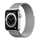 Изображение Išmanusis laikrodis APPLE Watch 6 GPS+Cellular, 40mm Silver Stainless Steel Case, Silver Loop