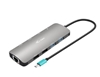 Picture of i-tec USB-C Metal Nano 2x Display Docking Station + Power Delivery 100 W