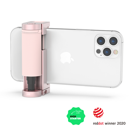 Picture of Just Mobile Shutter Grip 2 smart camera control for your smartphone - Pink