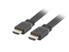Изображение Kabel HDMI-HDMI M/M v2.0 3m czarny płaski