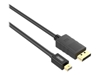 Picture of Kabel miniDisplayPort/DisplayPort M/M 2m;Y-C611BK 