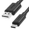 Изображение Kabel USB Unitek USB-A - USB-C 0.25 m Czarny (Y-C480BK)