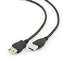 Изображение Kabelis Gembird USB Male - USB Female 3m Black