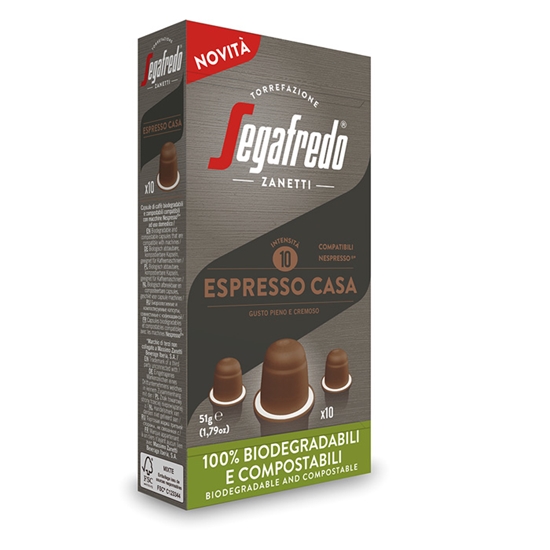 Picture of Kafijas kapsulas Segafredo Espresso Casa Nespresso 10x5.1g