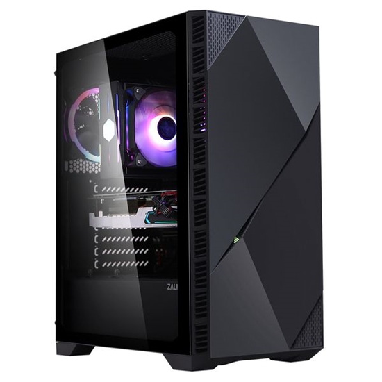 Picture of Zalman Z3 Iceberg Black ATX,T/G,ARGB Fan x 2