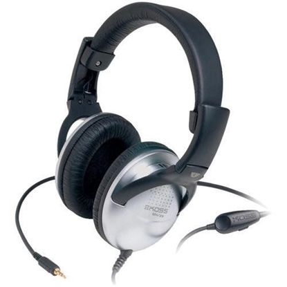 Attēls no Koss | Headphones | UR29 | Wired | On-Ear | Noise canceling | Black/Silver