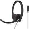 Picture of Koss | USB Communication Headsets | CS300 | Wired | On-Ear | Microphone | Noise canceling | Black