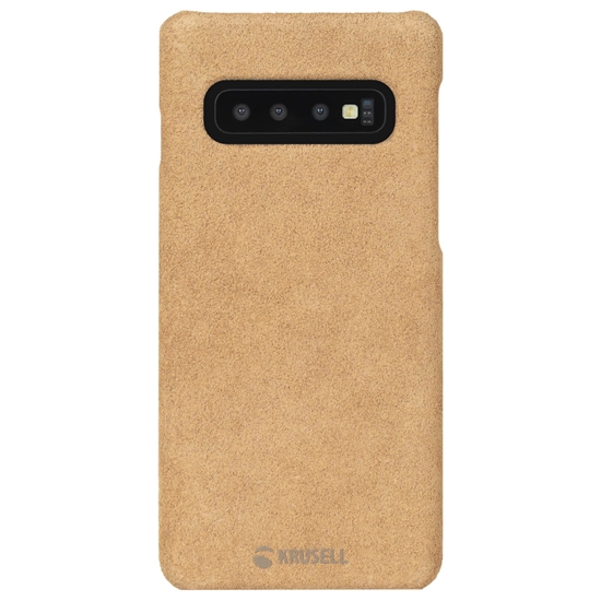 Изображение Krusell Broby Cover Samsung Galaxy S10 cognac