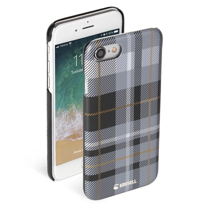 Изображение Krusell Limited Cover Apple iPhone 8/7 plaid dark grey